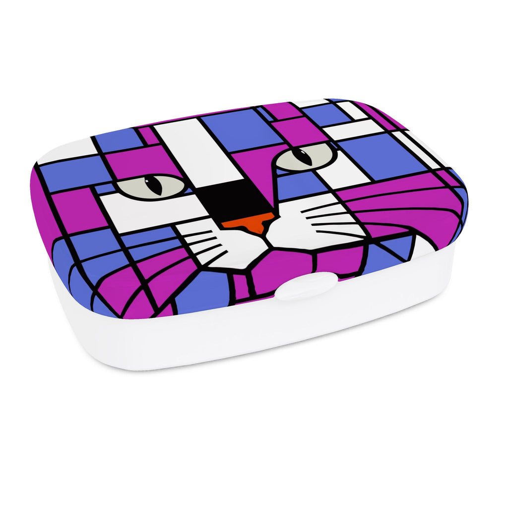 Cosmic Orchid Purple Blue Lunch Box