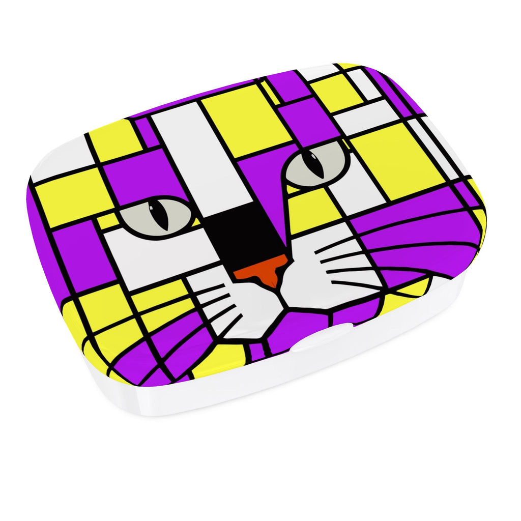 Nova Electric Purple Lemon Yellow Lunch Box