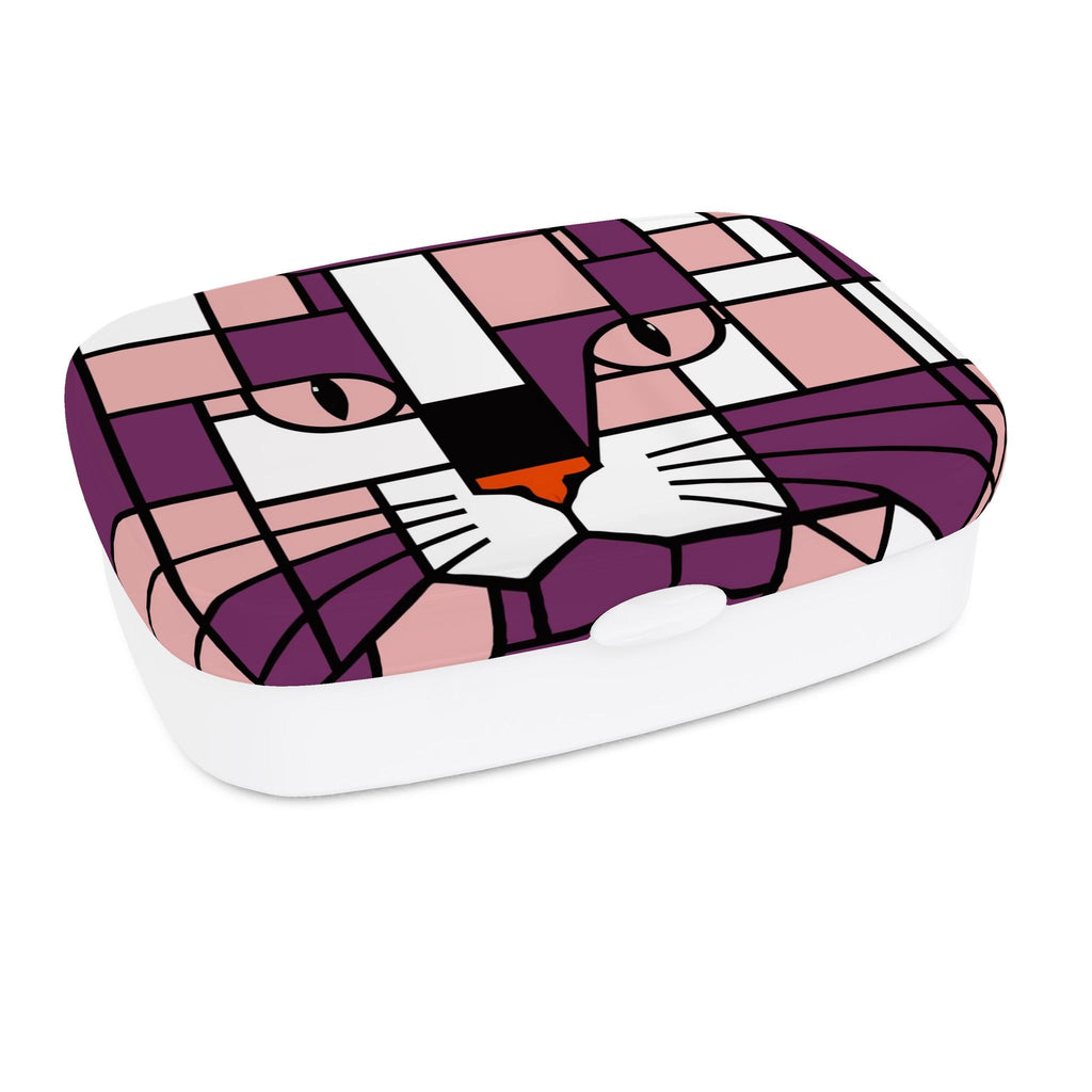 Rose Plum Purple Pink Lunch Box