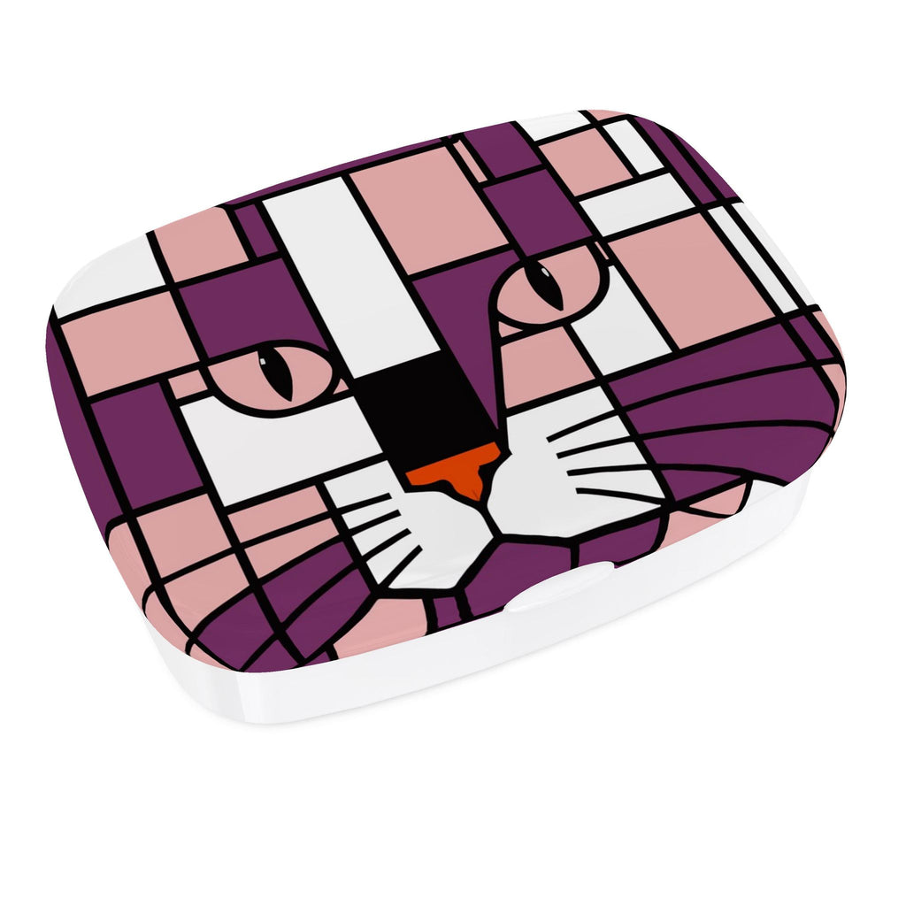 Rose Plum Purple Pink Lunch Box