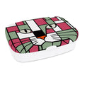 Forest Terracotta Red Sage Green Lunch Box