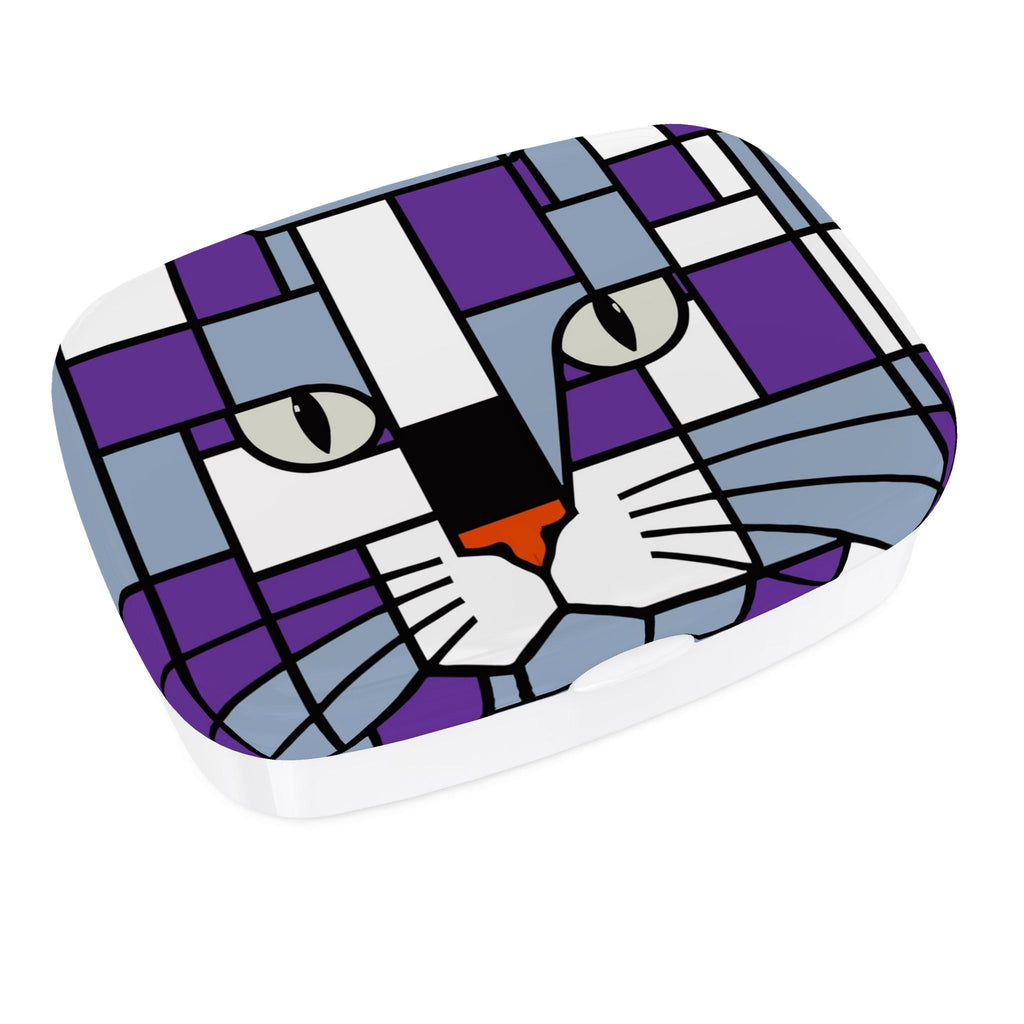Storm Purple Powder Blue Lunch Box