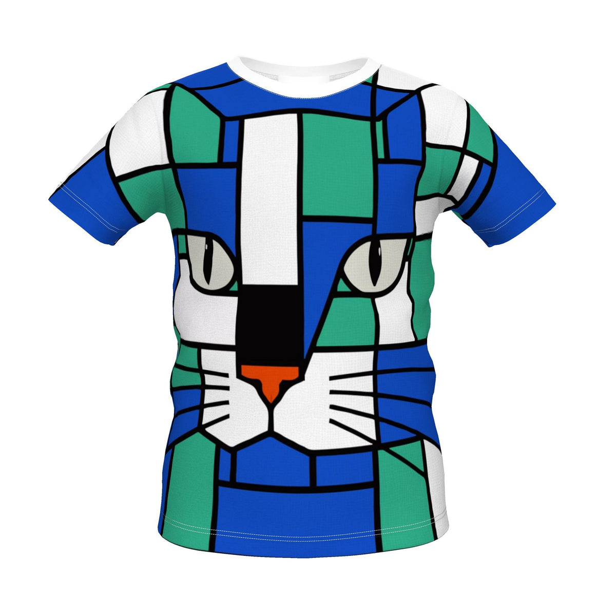Aqua Boys Simple T-Shirt