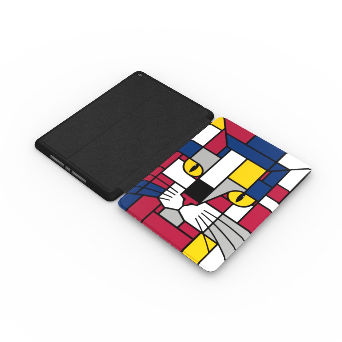 Carnival Blue Red Yellow iPad Case