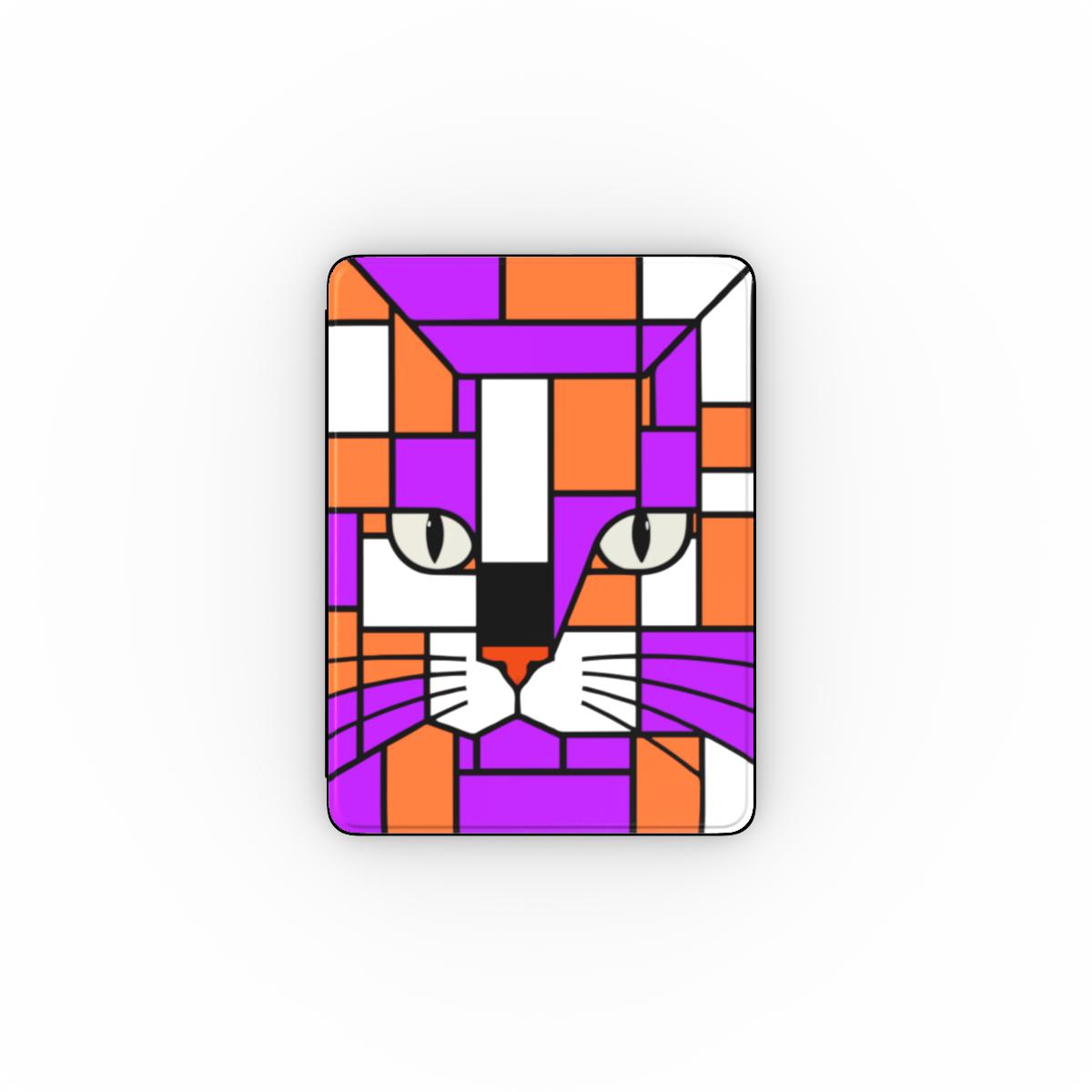 Sunset Electric Purple Orange iPad Case