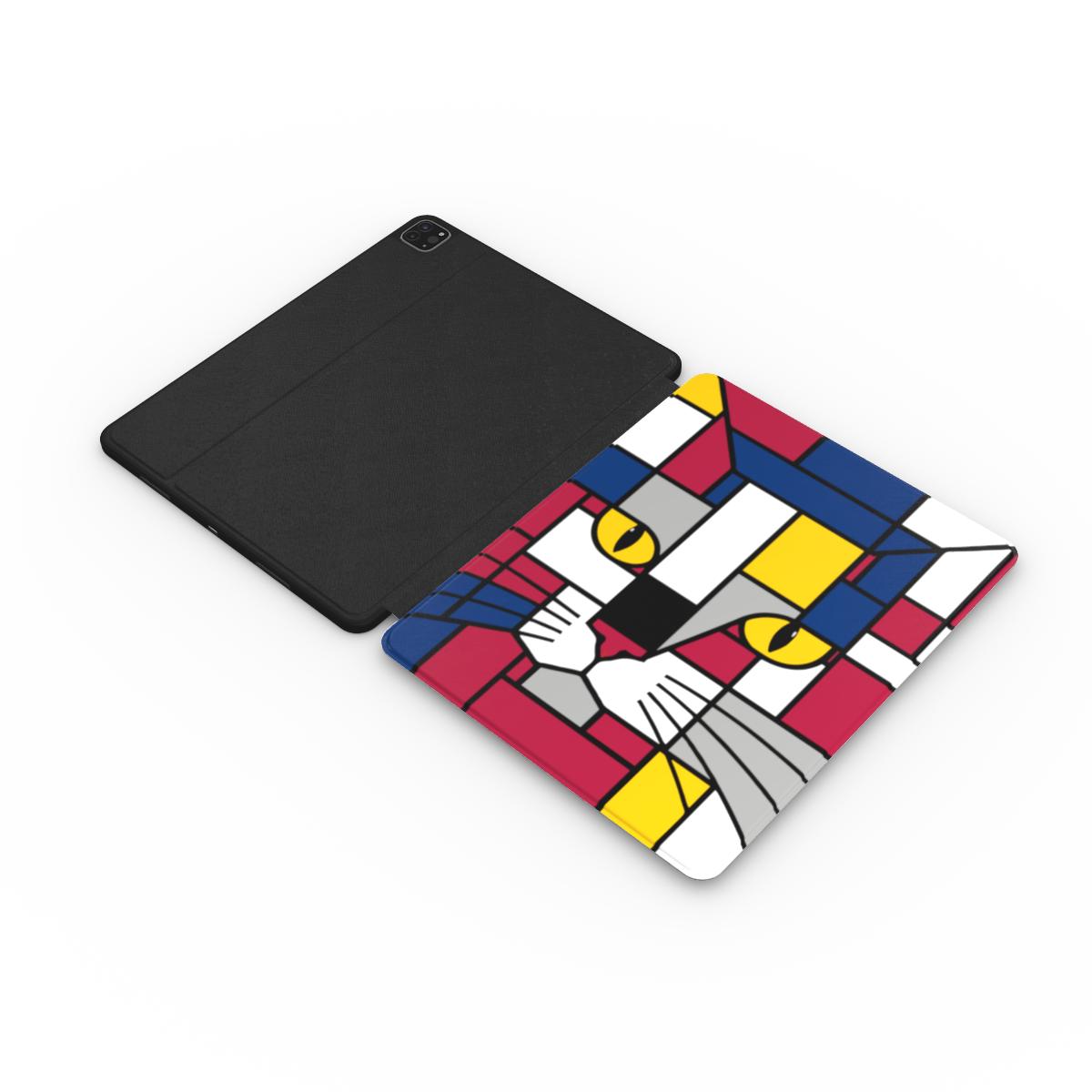 Carnival Blue Red Yellow iPad Case