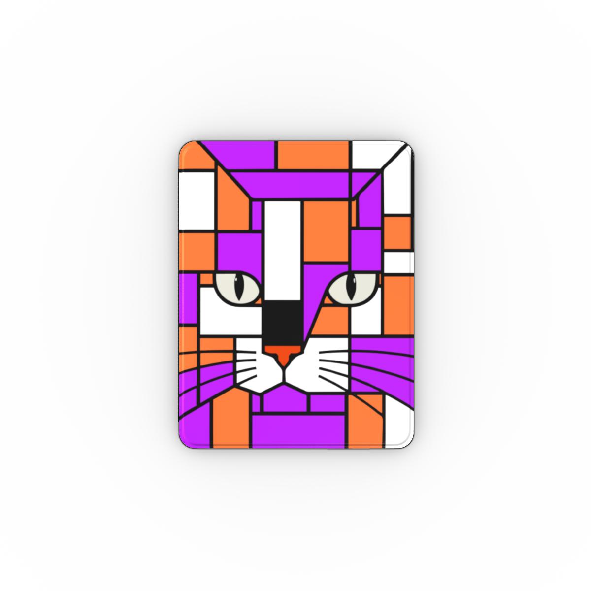 Sunset Electric Purple Orange iPad Case