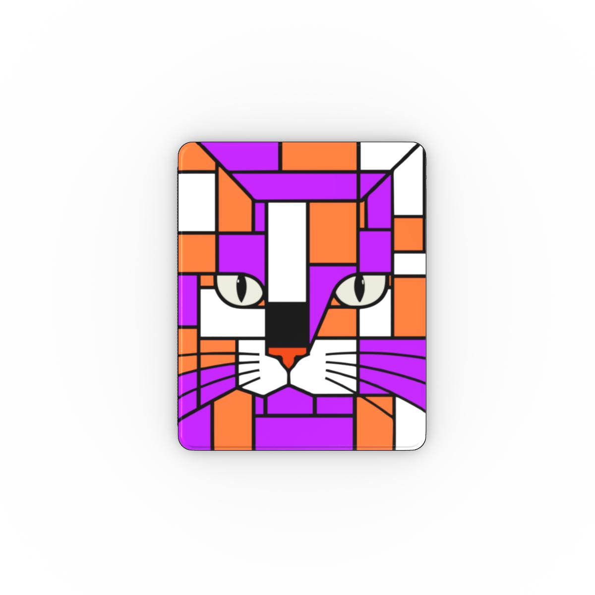 Sunset Electric Purple Orange iPad Case