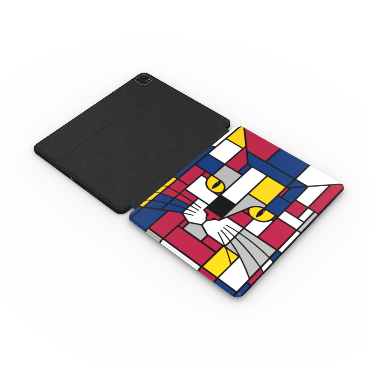 Carnival Blue Red Yellow iPad Case