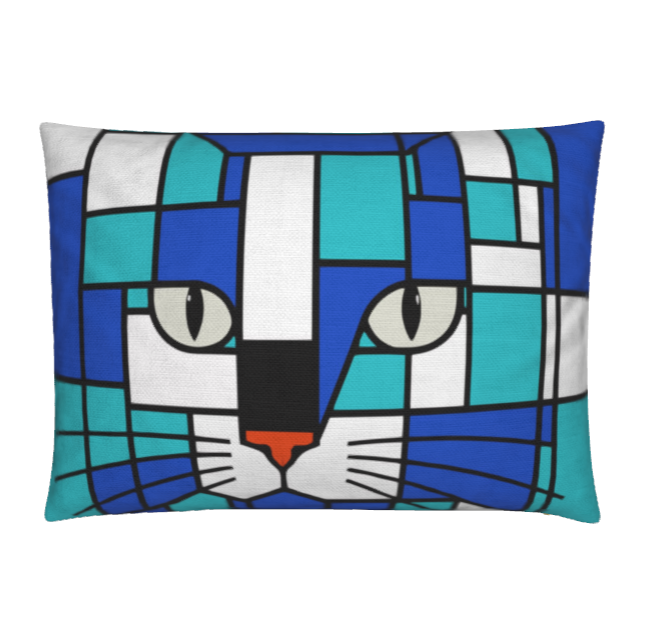 Premium Seaside Sea Blue Luxury Soft Velvet / Cotton-Linen Cushions