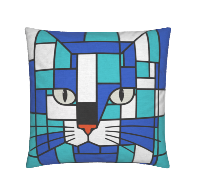 Premium Seaside Sea Blue Luxury Soft Velvet / Cotton-Linen Cushions