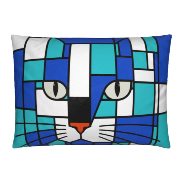 Premium Seaside Sea Blue Luxury Soft Velvet / Cotton-Linen Cushions