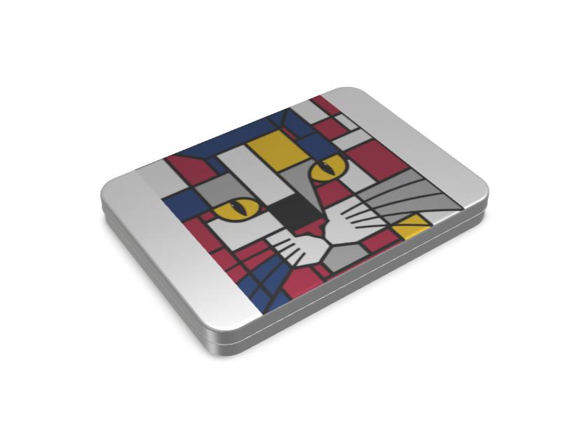 Carnival Blue Red Yellow Recycled Plastic Jigsaw Puzzle