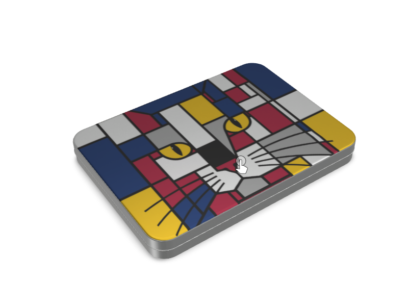 Carnival Blue Red Yellow Recycled Plastic Jigsaw Puzzle